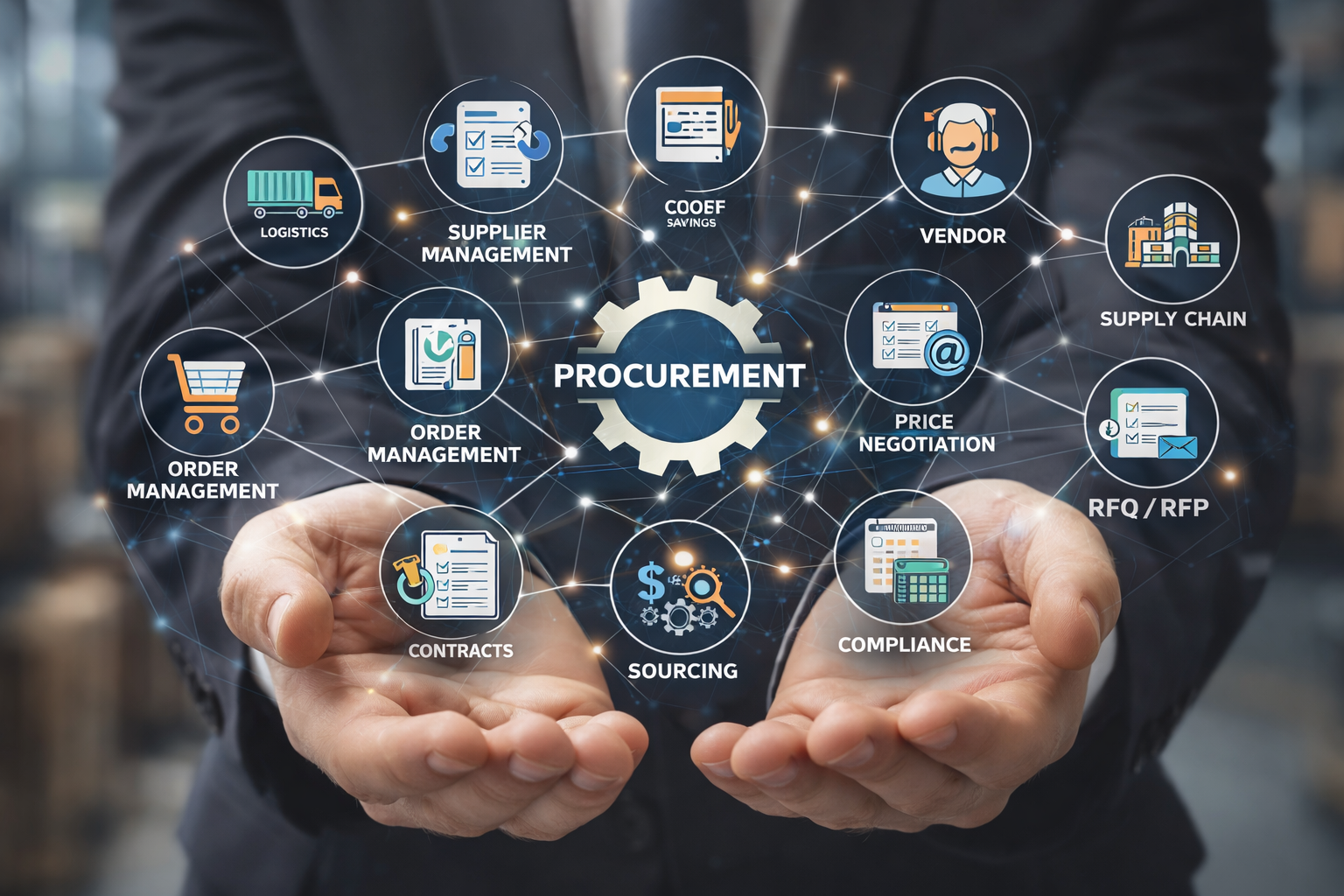 Industrial procurement team